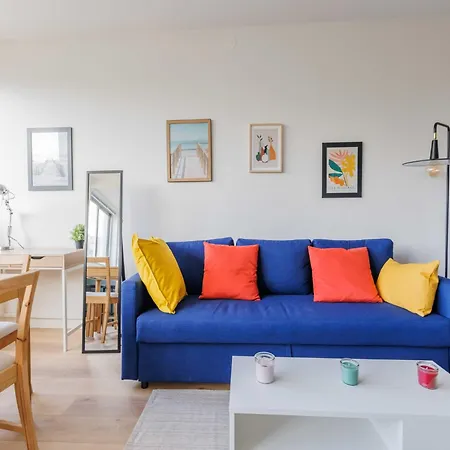 Apartmán Charming With 1 Bdr 2 P Muette 16 Eme Paříž